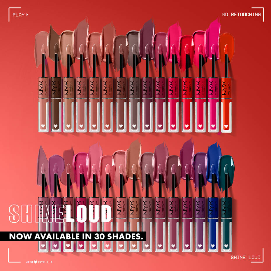 NYX Professional Shine Loud High Shine Lip Color