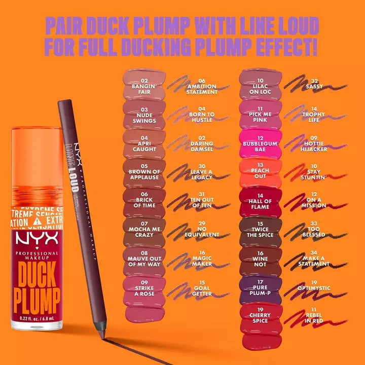 NYX Cosmetics Duck Plump High Pigment Plumping Lip Gloss