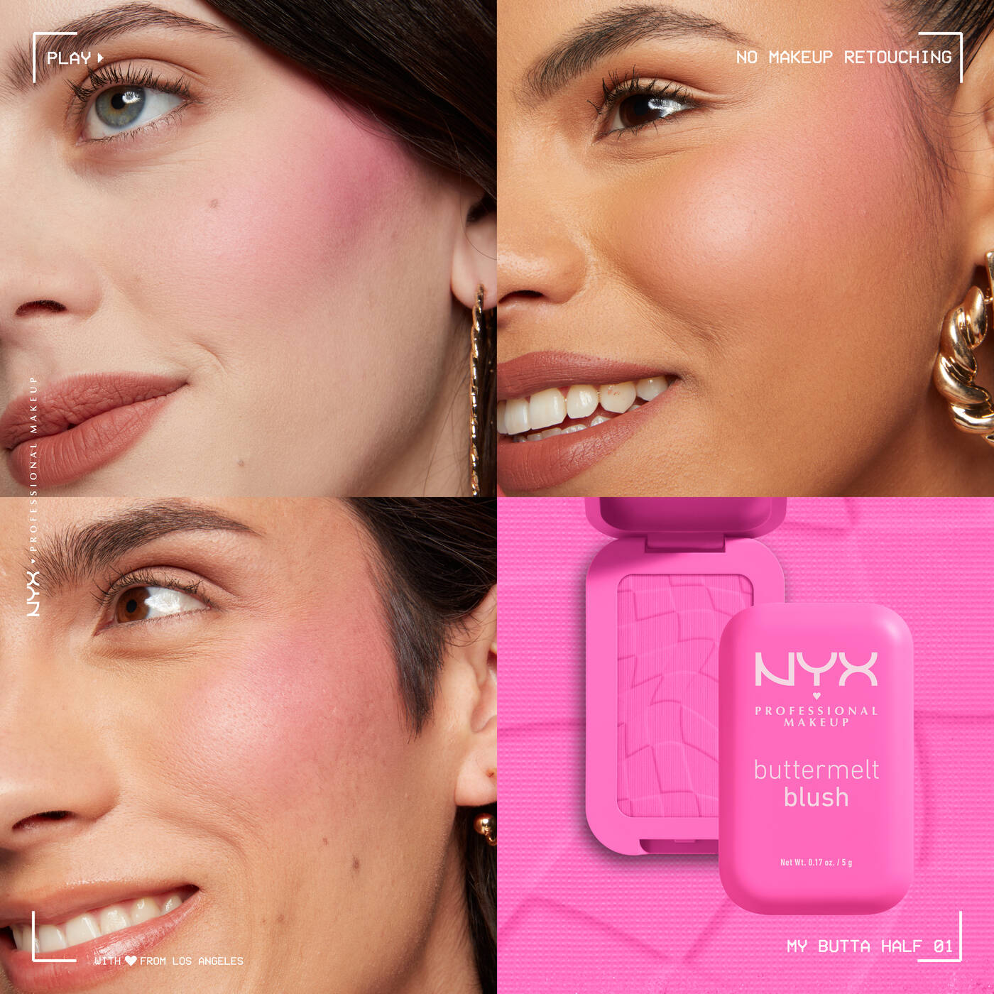 NYX Professional Makeup Buttermelt Blush