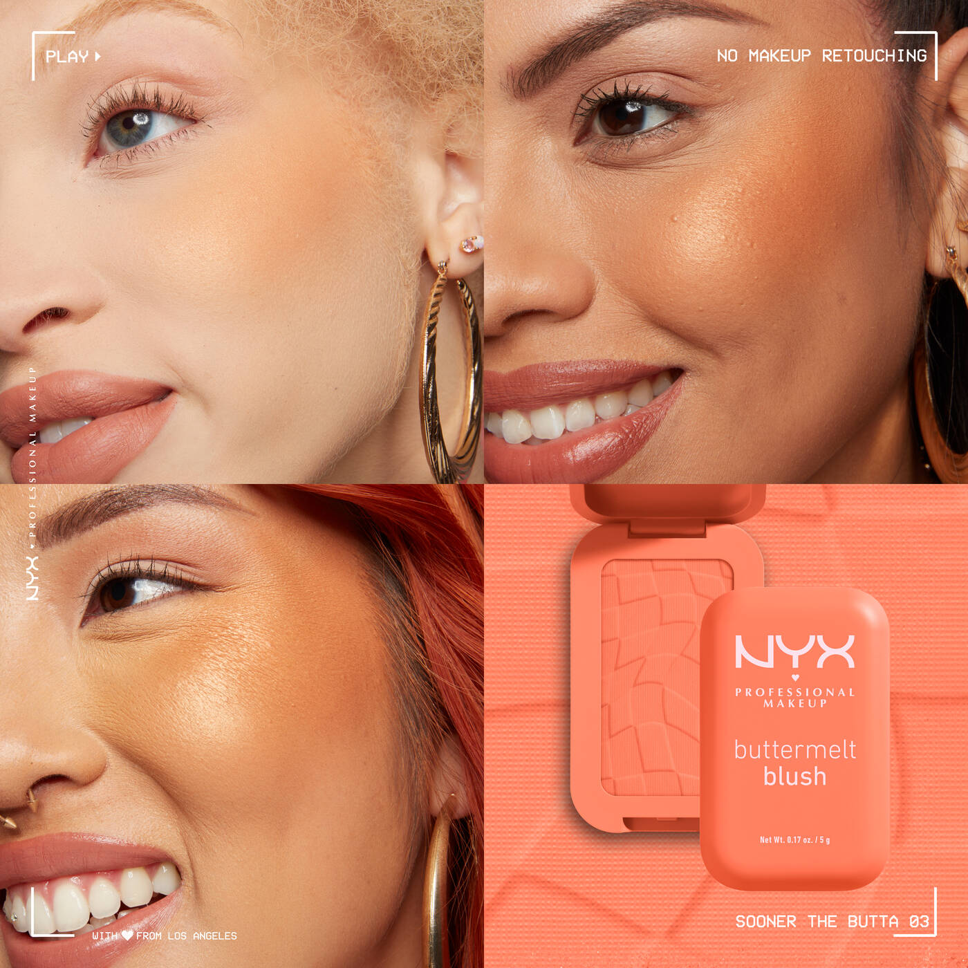 NYX Professional Makeup Buttermelt Blush