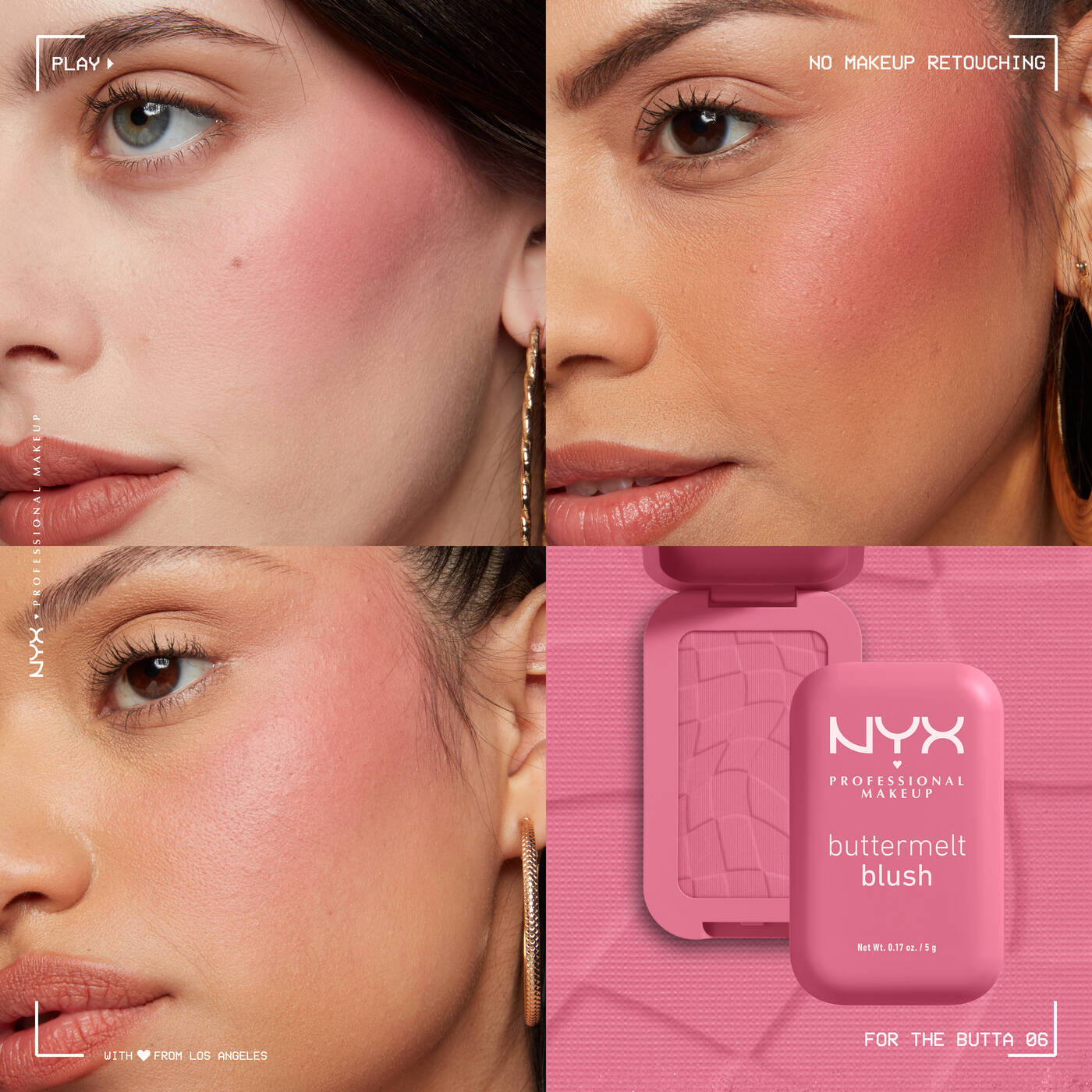 NYX Professional Makeup Buttermelt Blush