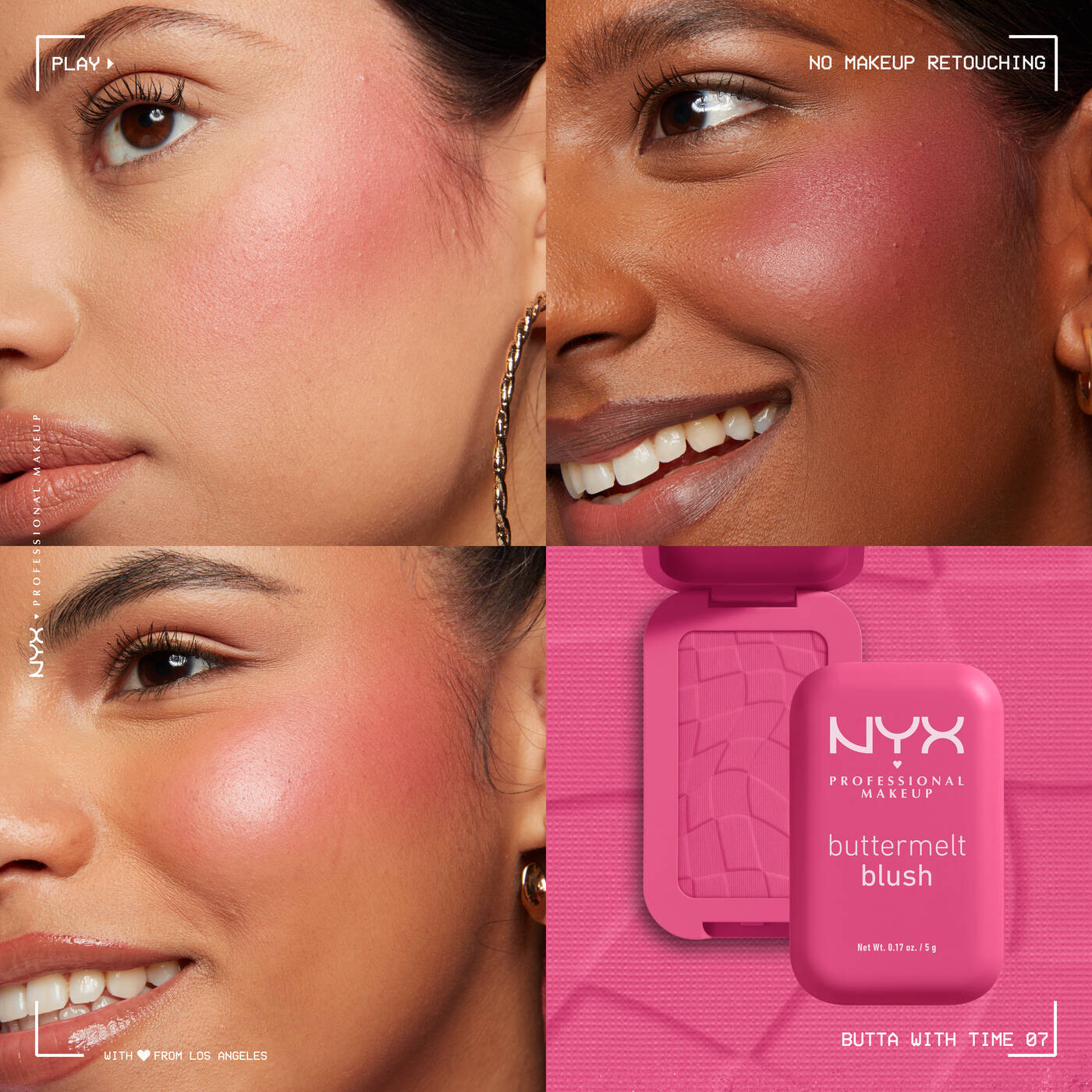 NYX Professional Makeup Buttermelt Blush