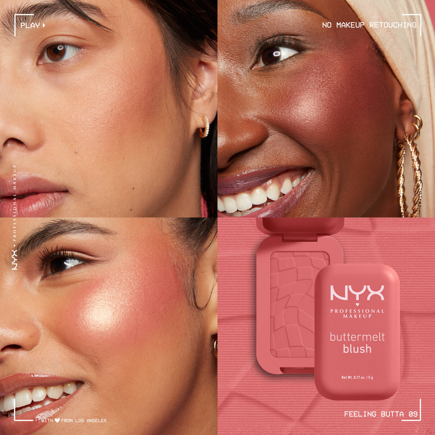 NYX Professional Makeup Buttermelt Blush