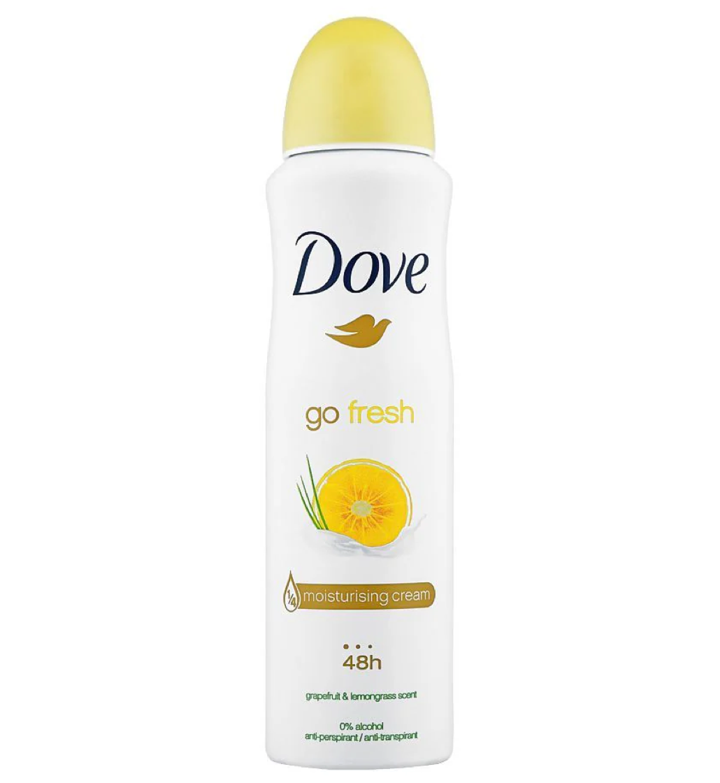 Dove Go Fresh Body Spray - Grapefruit & Lemongrass