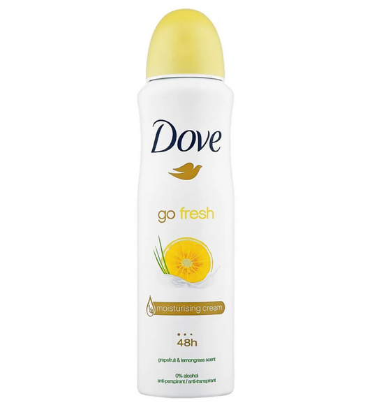 Dove Go Fresh Body Spray - Grapefruit & Lemongrass