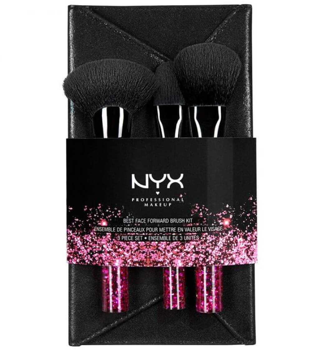 NYX Professional Make-Up Best Face Forward Brush Kit Set